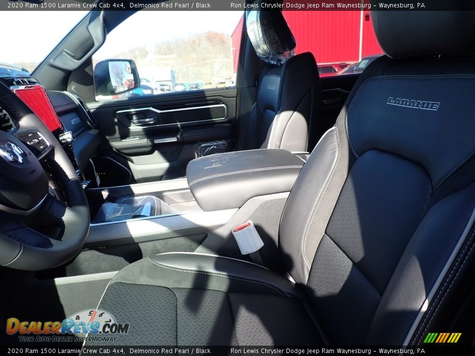 2020 Ram 1500 Laramie Crew Cab 4x4 Delmonico Red Pearl / Black Photo #14