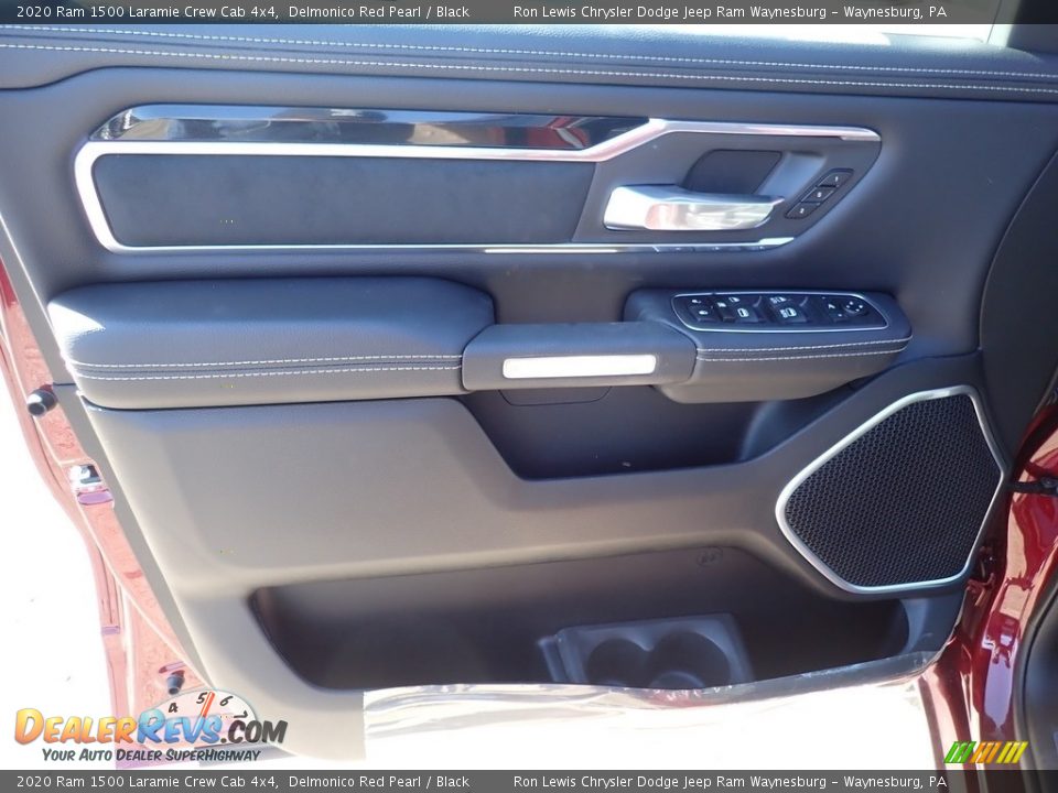 2020 Ram 1500 Laramie Crew Cab 4x4 Delmonico Red Pearl / Black Photo #15