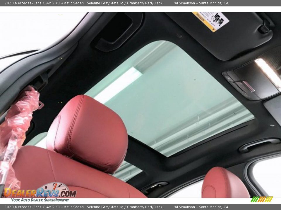Sunroof of 2020 Mercedes-Benz C AMG 43 4Matic Sedan Photo #29