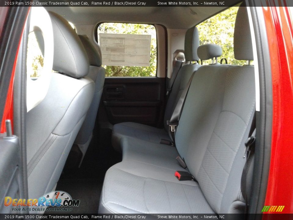 2019 Ram 1500 Classic Tradesman Quad Cab Flame Red / Black/Diesel Gray Photo #11