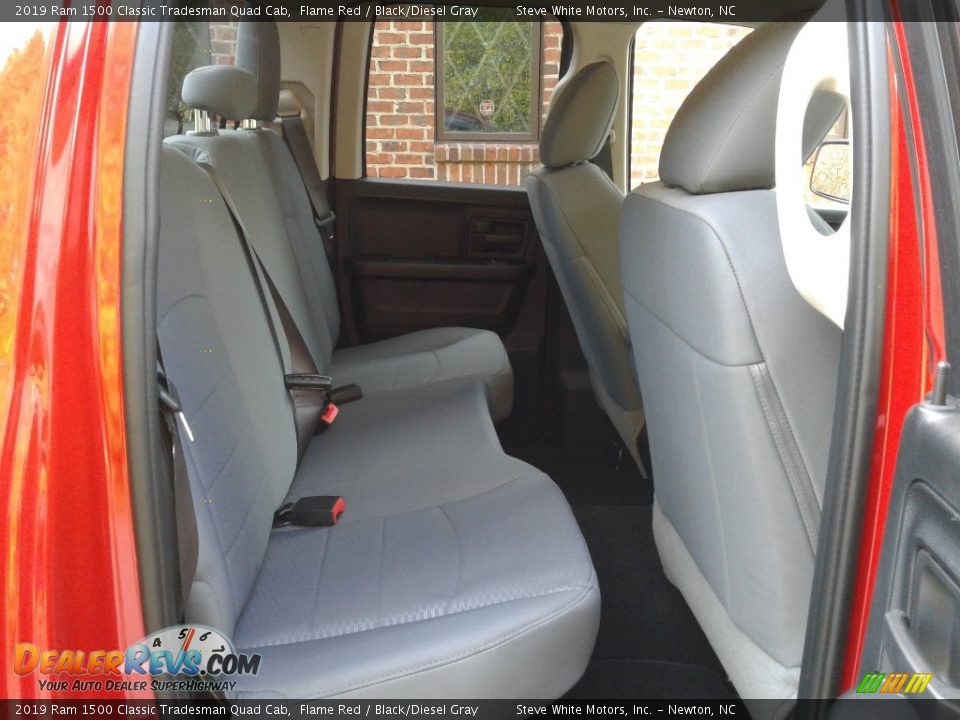 2019 Ram 1500 Classic Tradesman Quad Cab Flame Red / Black/Diesel Gray Photo #13