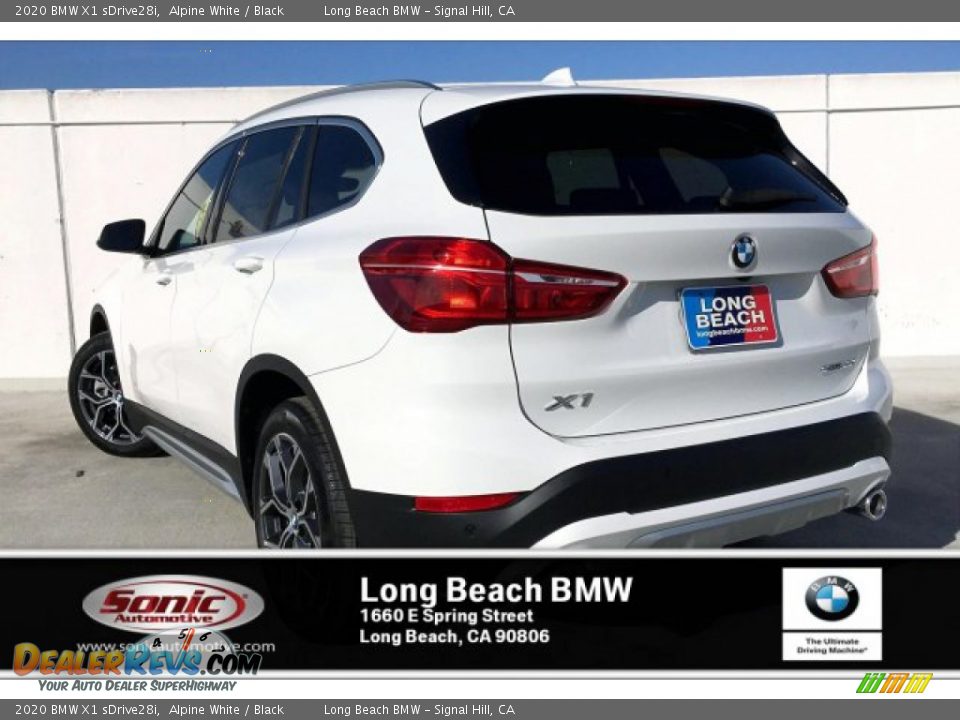 2020 BMW X1 sDrive28i Alpine White / Black Photo #2