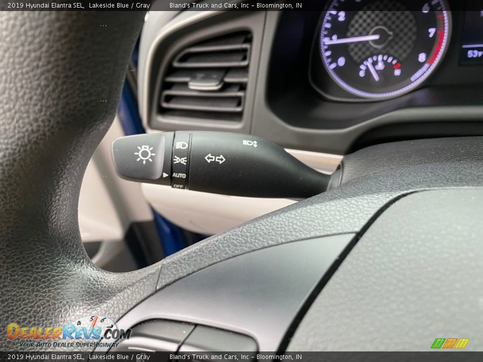 2019 Hyundai Elantra SEL Lakeside Blue / Gray Photo #19