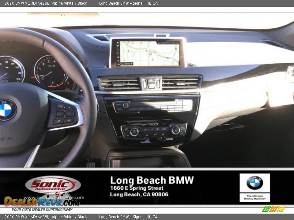 2020 BMW X1 sDrive28i Alpine White / Black Photo #5