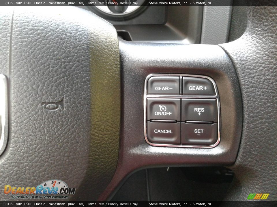 2019 Ram 1500 Classic Tradesman Quad Cab Flame Red / Black/Diesel Gray Photo #16