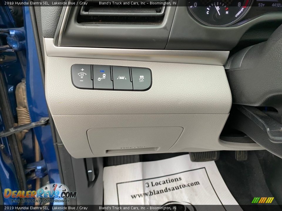 2019 Hyundai Elantra SEL Lakeside Blue / Gray Photo #21
