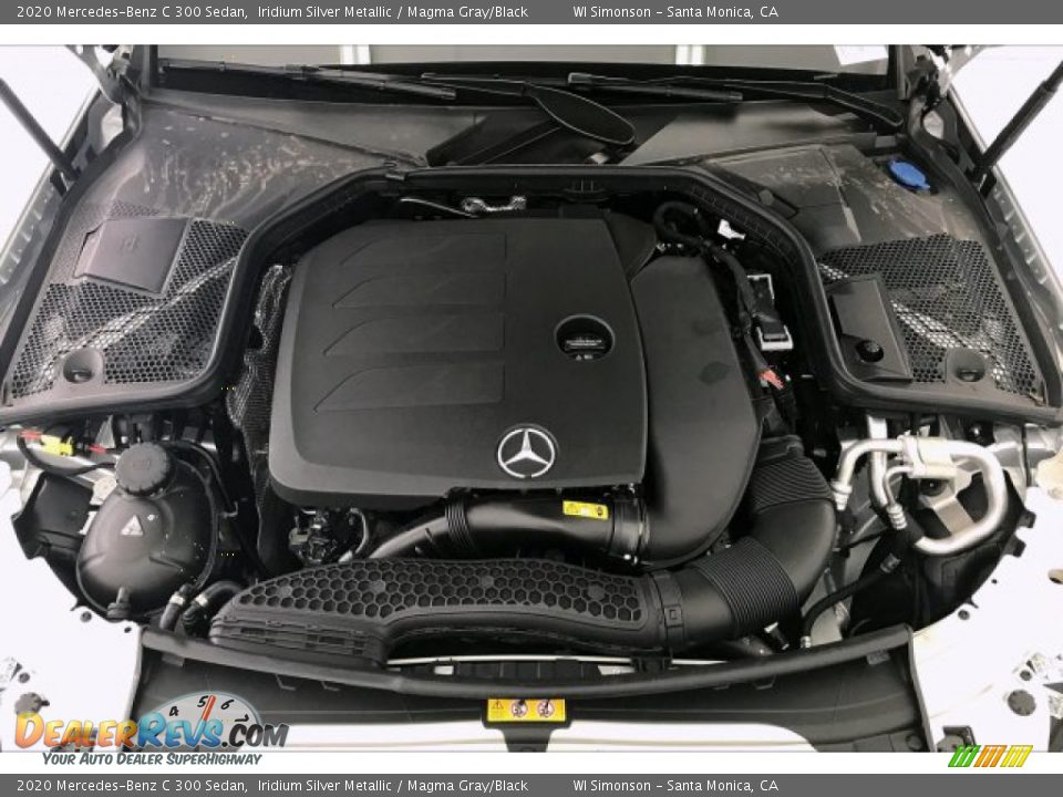 2020 Mercedes-Benz C 300 Sedan Iridium Silver Metallic / Magma Gray/Black Photo #8