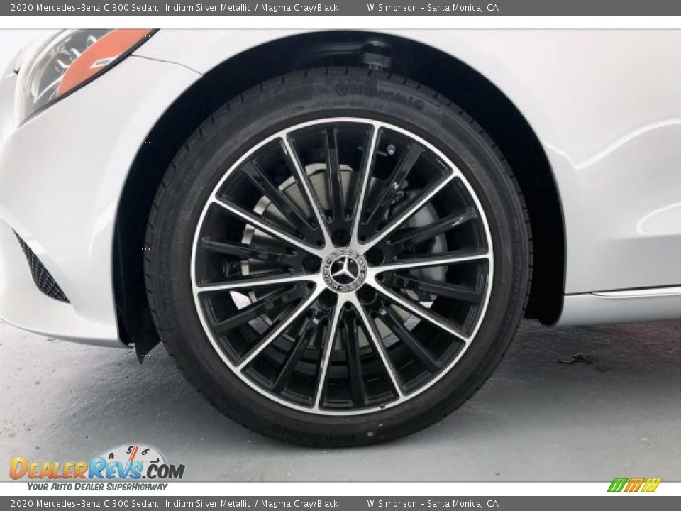 2020 Mercedes-Benz C 300 Sedan Iridium Silver Metallic / Magma Gray/Black Photo #9