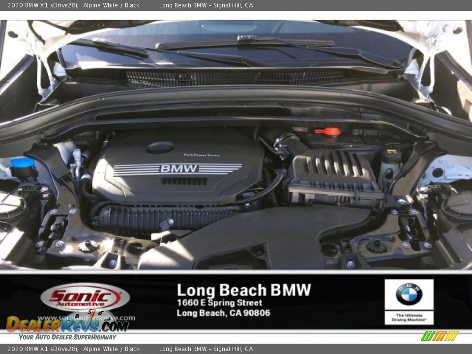 2020 BMW X1 sDrive28i Alpine White / Black Photo #8