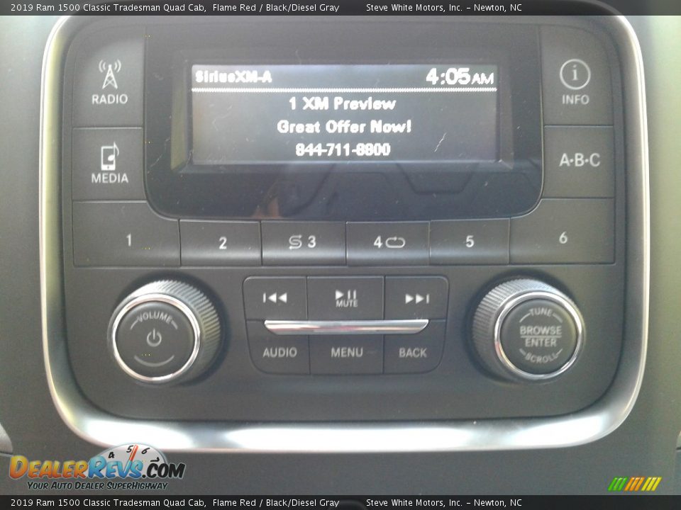 2019 Ram 1500 Classic Tradesman Quad Cab Flame Red / Black/Diesel Gray Photo #19