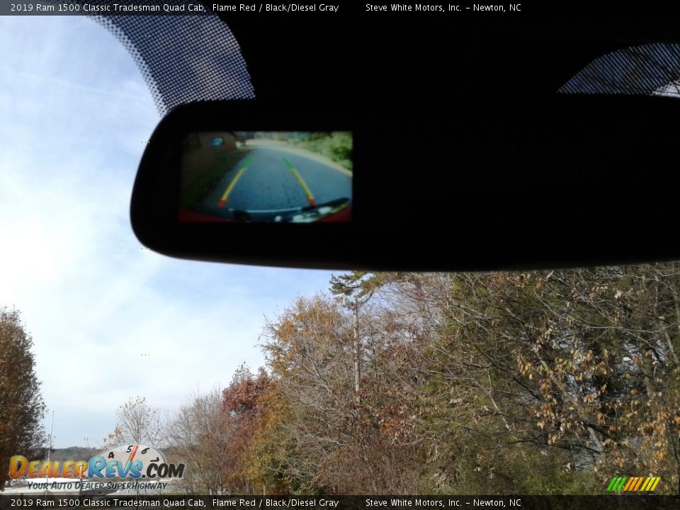 2019 Ram 1500 Classic Tradesman Quad Cab Flame Red / Black/Diesel Gray Photo #20