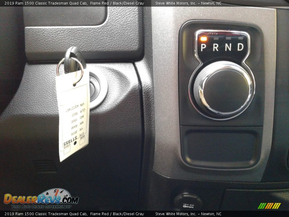 2019 Ram 1500 Classic Tradesman Quad Cab Flame Red / Black/Diesel Gray Photo #21