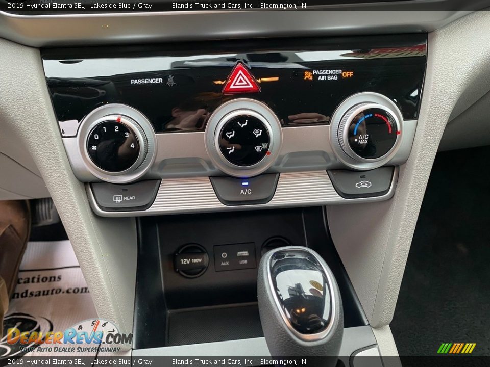 2019 Hyundai Elantra SEL Lakeside Blue / Gray Photo #29