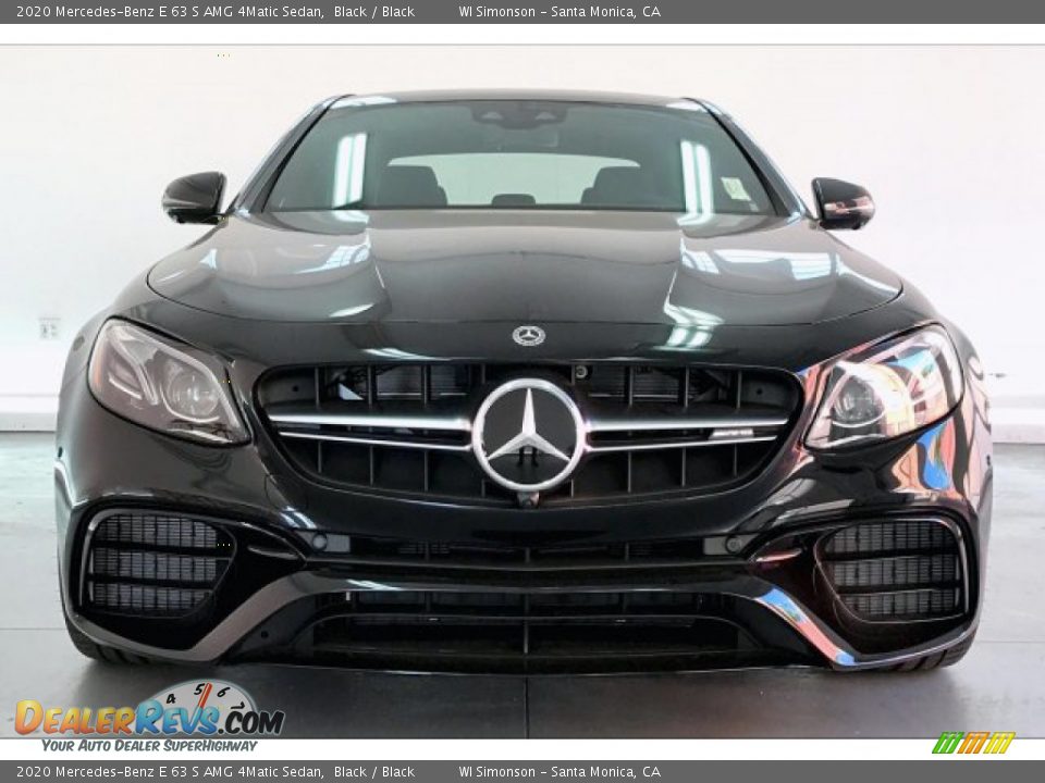 Black 2020 Mercedes-Benz E 63 S AMG 4Matic Sedan Photo #2