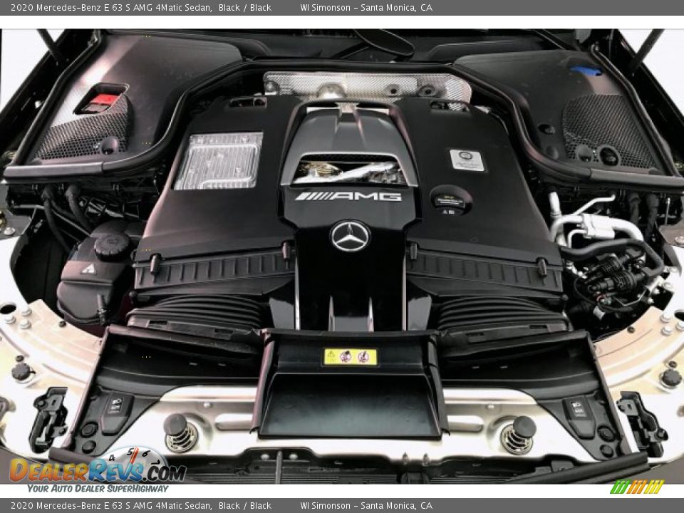 2020 Mercedes-Benz E 63 S AMG 4Matic Sedan 4.0 Liter AMG Turbocharged DOHC 32-Valve VVT V8 Engine Photo #9