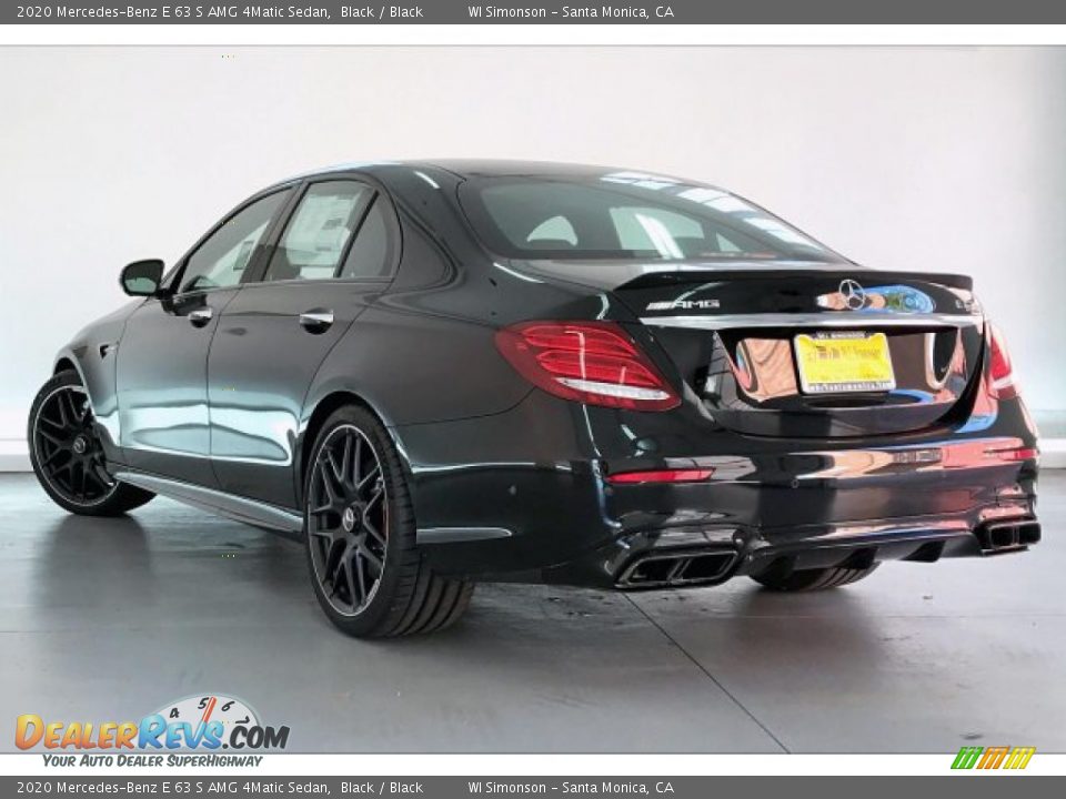 2020 Mercedes-Benz E 63 S AMG 4Matic Sedan Black / Black Photo #10