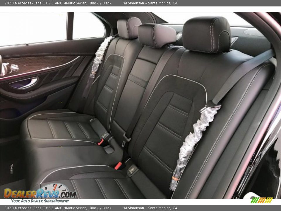 Rear Seat of 2020 Mercedes-Benz E 63 S AMG 4Matic Sedan Photo #15