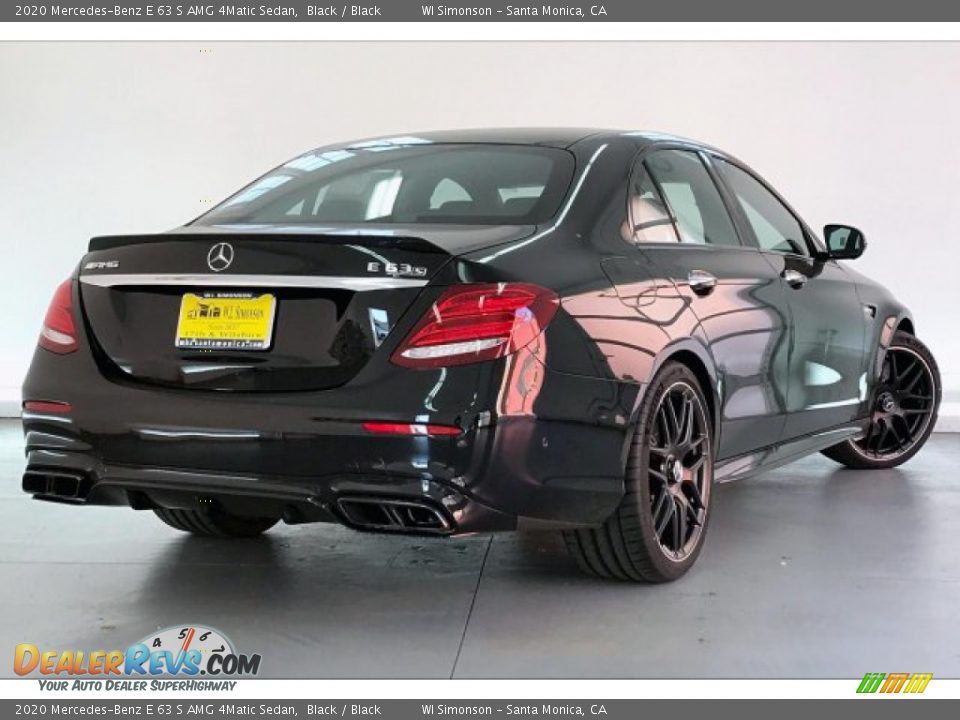 2020 Mercedes-Benz E 63 S AMG 4Matic Sedan Black / Black Photo #16