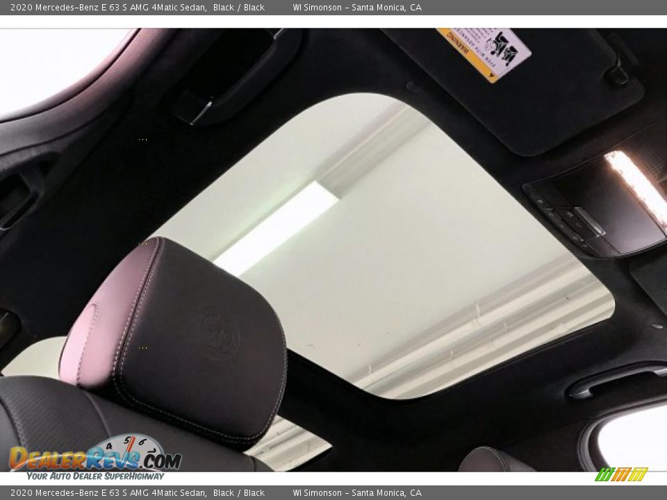 Sunroof of 2020 Mercedes-Benz E 63 S AMG 4Matic Sedan Photo #29