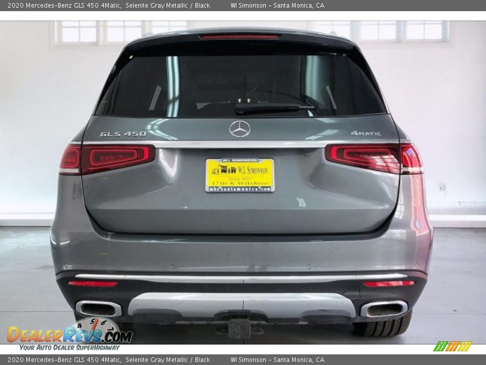 2020 Mercedes-Benz GLS 450 4Matic Selenite Gray Metallic / Black Photo #3