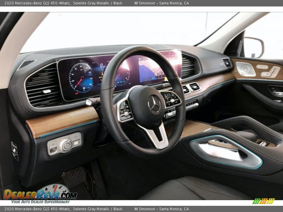 2020 Mercedes-Benz GLS 450 4Matic Selenite Gray Metallic / Black Photo #4