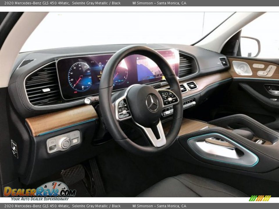 2020 Mercedes-Benz GLS 450 4Matic Selenite Gray Metallic / Black Photo #4