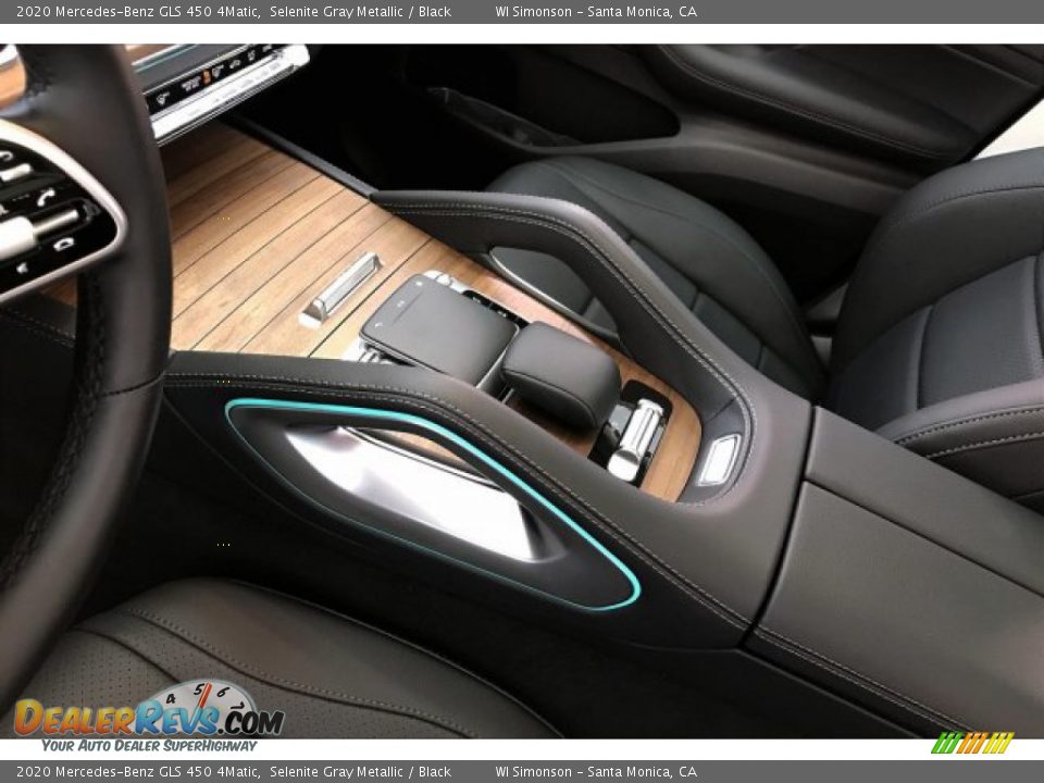 2020 Mercedes-Benz GLS 450 4Matic Selenite Gray Metallic / Black Photo #7