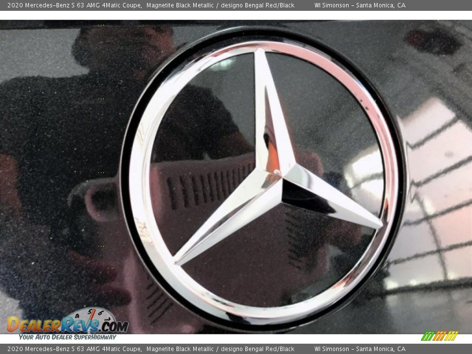 2020 Mercedes-Benz S 63 AMG 4Matic Coupe Magnetite Black Metallic / designo Bengal Red/Black Photo #7
