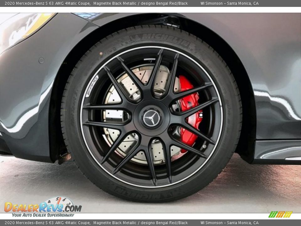 2020 Mercedes-Benz S 63 AMG 4Matic Coupe Magnetite Black Metallic / designo Bengal Red/Black Photo #8