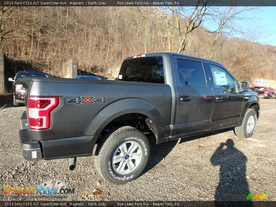 2019 Ford F150 XLT SuperCrew 4x4 Magnetic / Earth Gray Photo #2