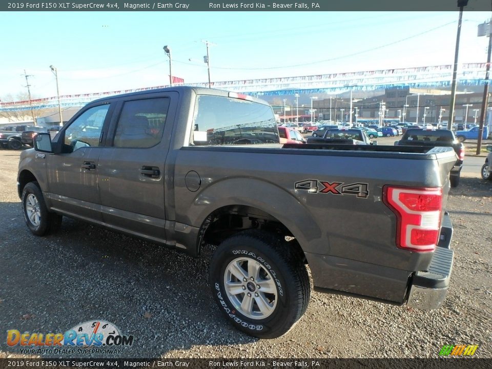 2019 Ford F150 XLT SuperCrew 4x4 Magnetic / Earth Gray Photo #4