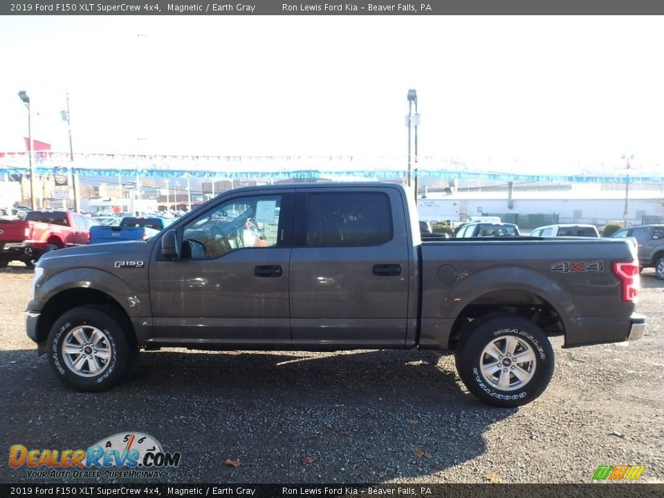 2019 Ford F150 XLT SuperCrew 4x4 Magnetic / Earth Gray Photo #5