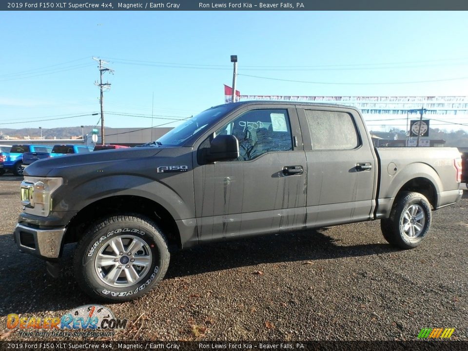 2019 Ford F150 XLT SuperCrew 4x4 Magnetic / Earth Gray Photo #6