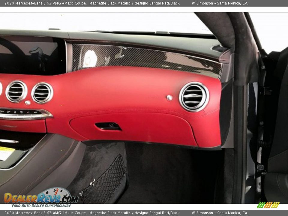 2020 Mercedes-Benz S 63 AMG 4Matic Coupe Magnetite Black Metallic / designo Bengal Red/Black Photo #28