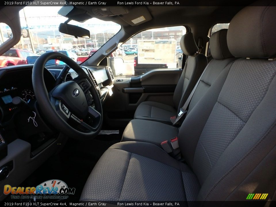 2019 Ford F150 XLT SuperCrew 4x4 Magnetic / Earth Gray Photo #11