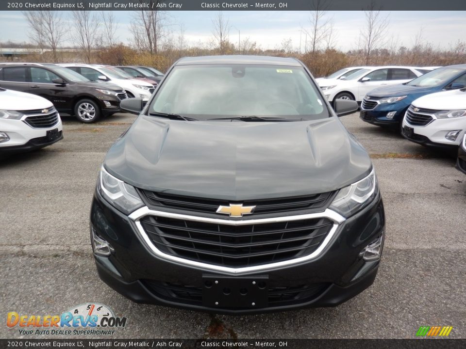 2020 Chevrolet Equinox LS Nightfall Gray Metallic / Ash Gray Photo #2
