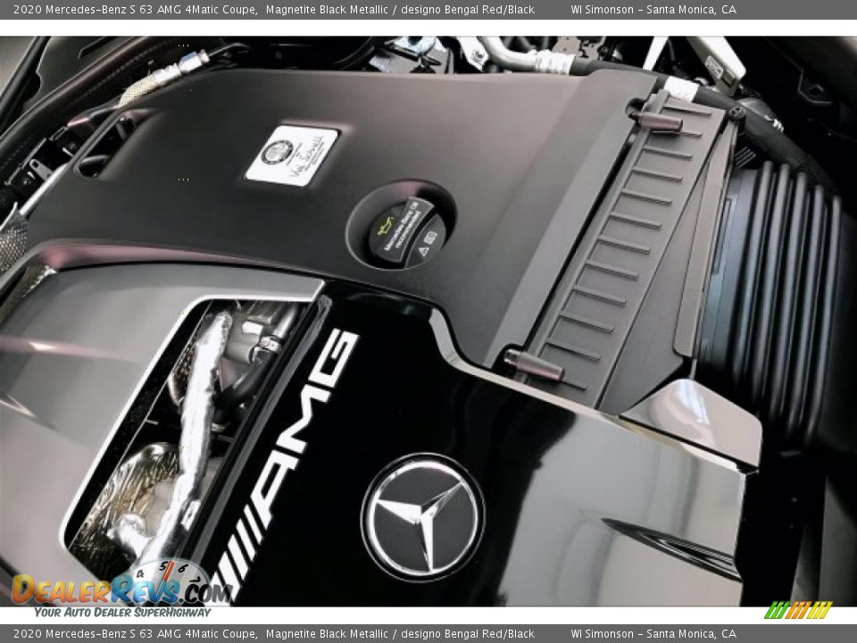 2020 Mercedes-Benz S 63 AMG 4Matic Coupe Magnetite Black Metallic / designo Bengal Red/Black Photo #31