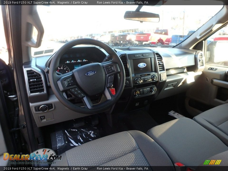 2019 Ford F150 XLT SuperCrew 4x4 Magnetic / Earth Gray Photo #13