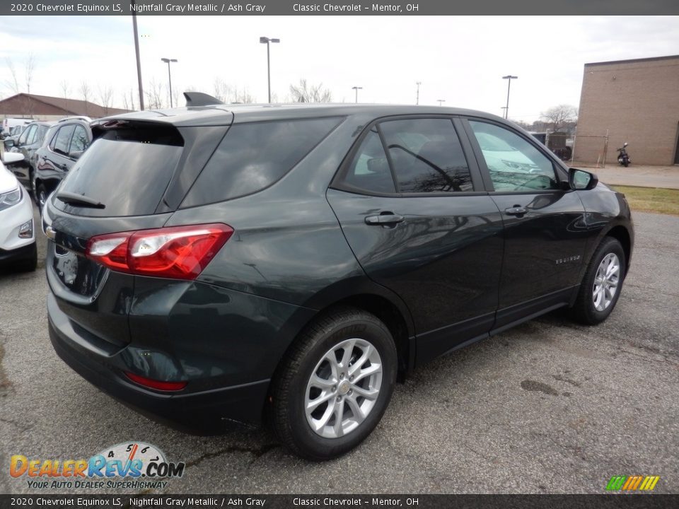 2020 Chevrolet Equinox LS Nightfall Gray Metallic / Ash Gray Photo #4