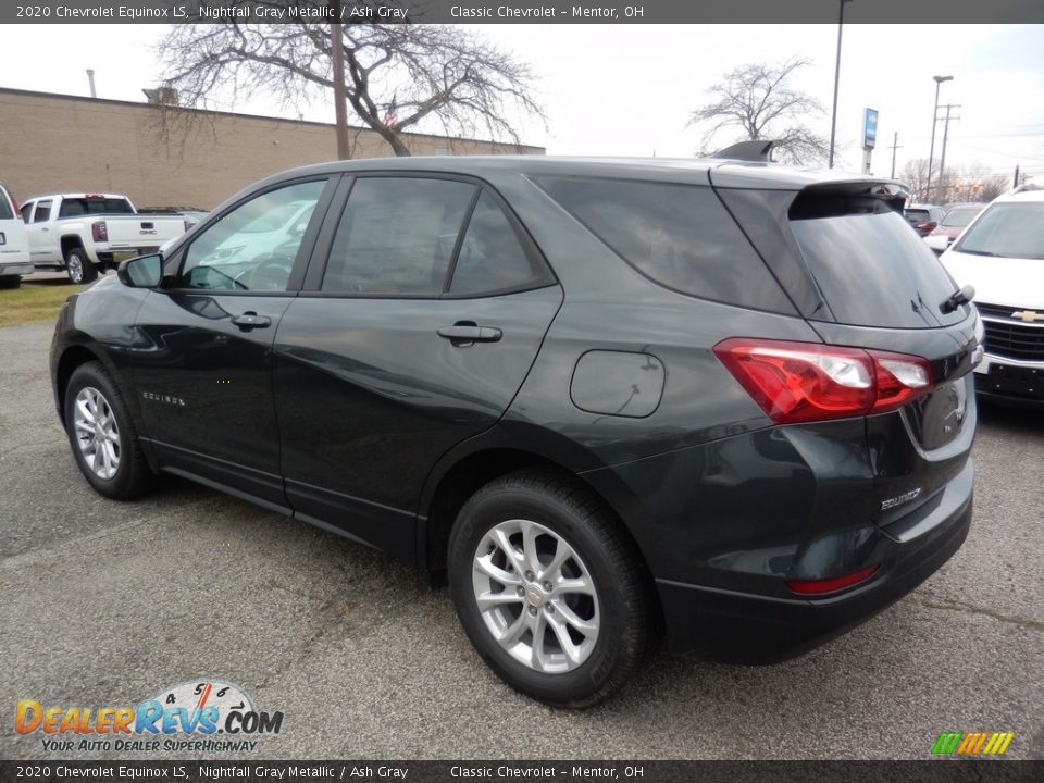 2020 Chevrolet Equinox LS Nightfall Gray Metallic / Ash Gray Photo #5