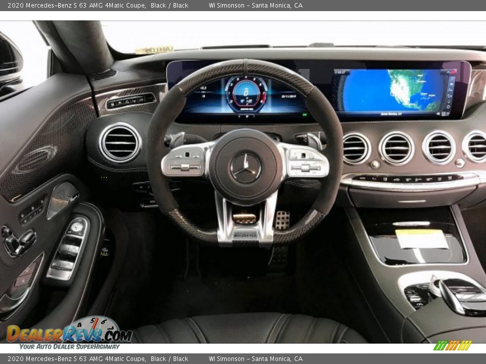 Dashboard of 2020 Mercedes-Benz S 63 AMG 4Matic Coupe Photo #4