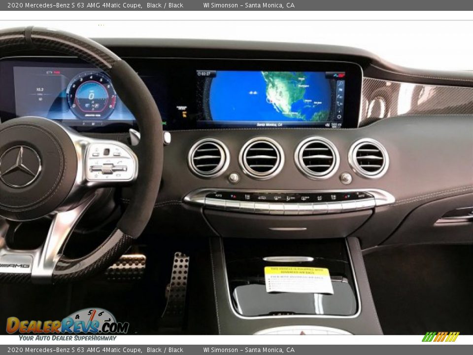 Controls of 2020 Mercedes-Benz S 63 AMG 4Matic Coupe Photo #5