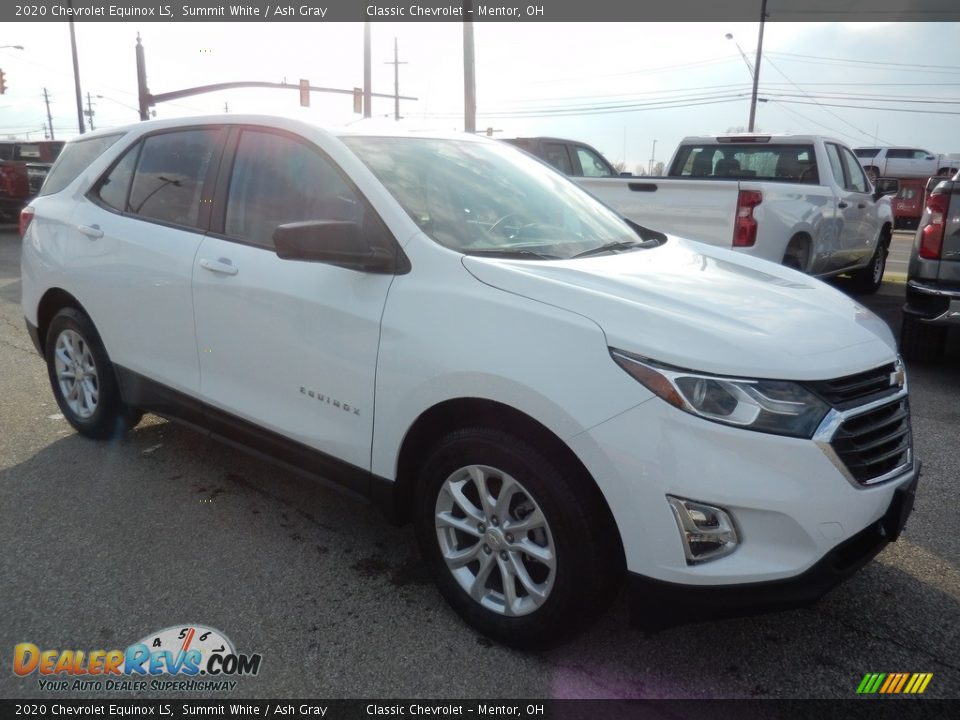 2020 Chevrolet Equinox LS Summit White / Ash Gray Photo #3