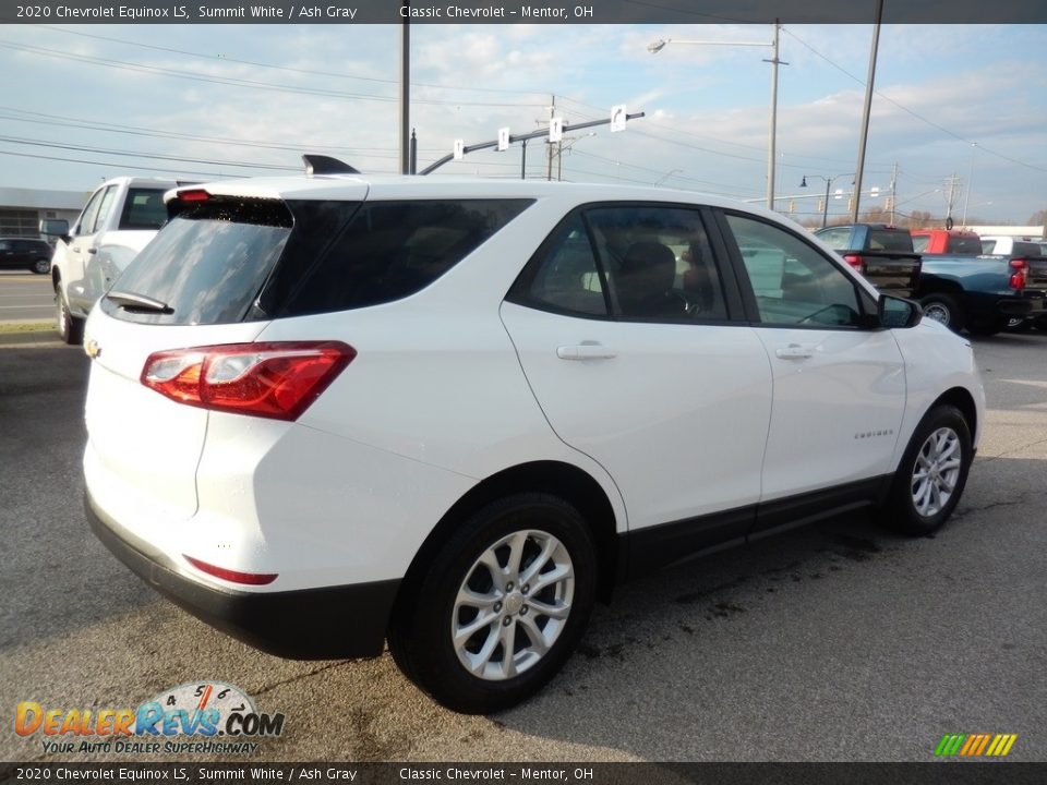 2020 Chevrolet Equinox LS Summit White / Ash Gray Photo #4