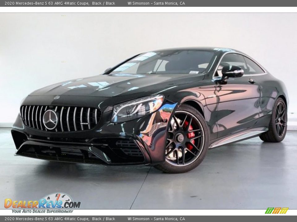 Front 3/4 View of 2020 Mercedes-Benz S 63 AMG 4Matic Coupe Photo #12