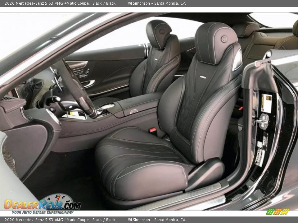 Front Seat of 2020 Mercedes-Benz S 63 AMG 4Matic Coupe Photo #14