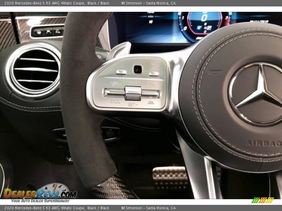 2020 Mercedes-Benz S 63 AMG 4Matic Coupe Steering Wheel Photo #18