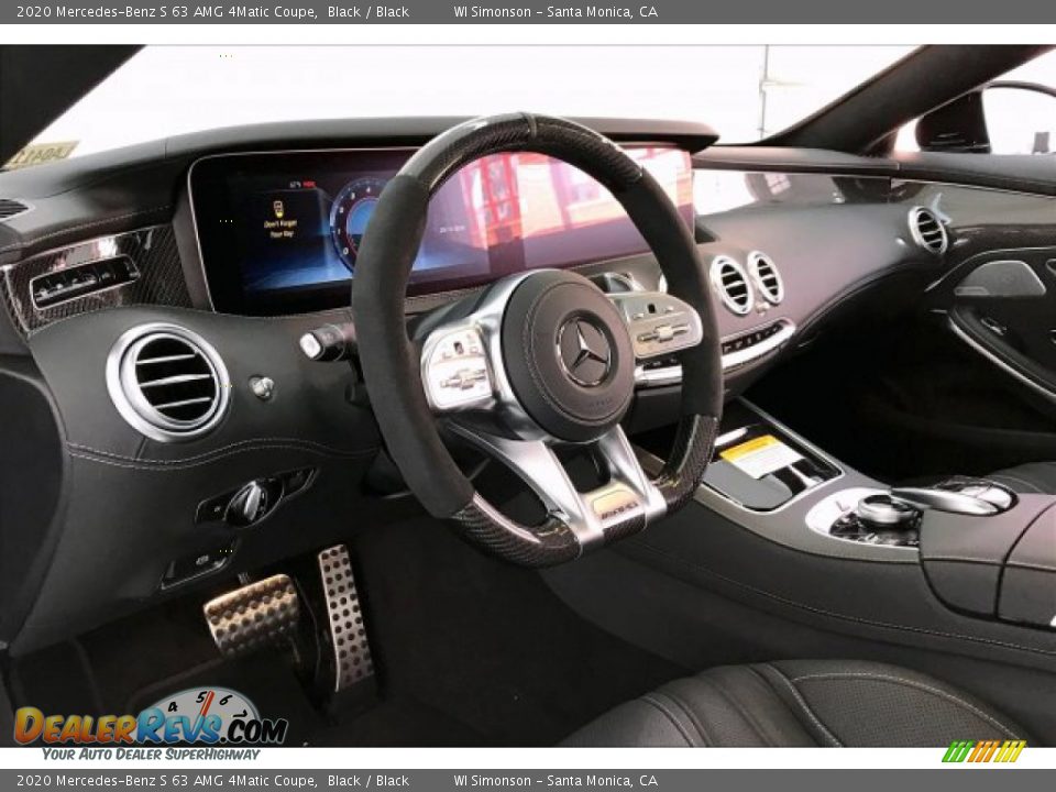 Dashboard of 2020 Mercedes-Benz S 63 AMG 4Matic Coupe Photo #22