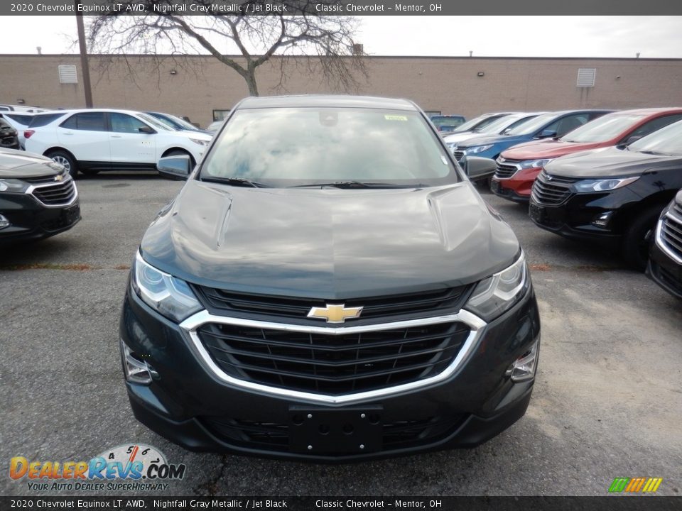 2020 Chevrolet Equinox LT AWD Nightfall Gray Metallic / Jet Black Photo #2