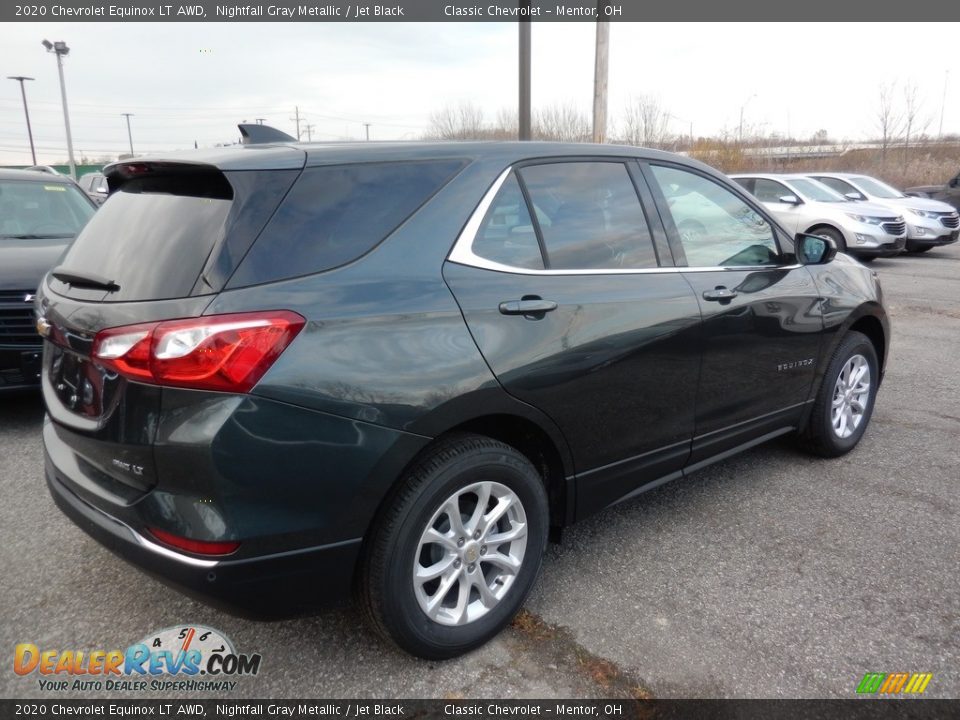 2020 Chevrolet Equinox LT AWD Nightfall Gray Metallic / Jet Black Photo #4